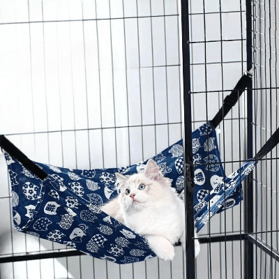Hamac pour Chat - PetCradle™ - Bleu - Planete Du Chat